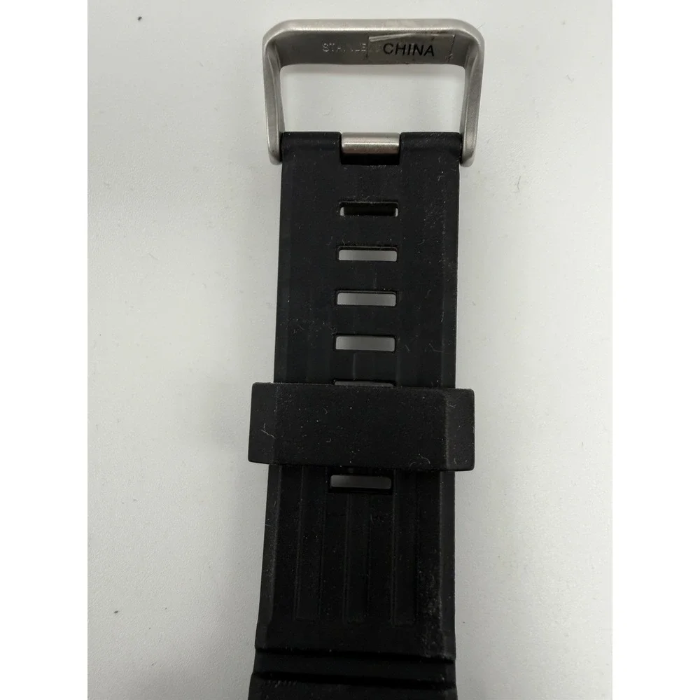 Nixon Base Tide Pro New Battery Digital Watch Black Surf Tactical Mens 42MM 8.5